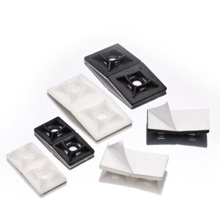 Low Profile Self Adhesive Tie Bases